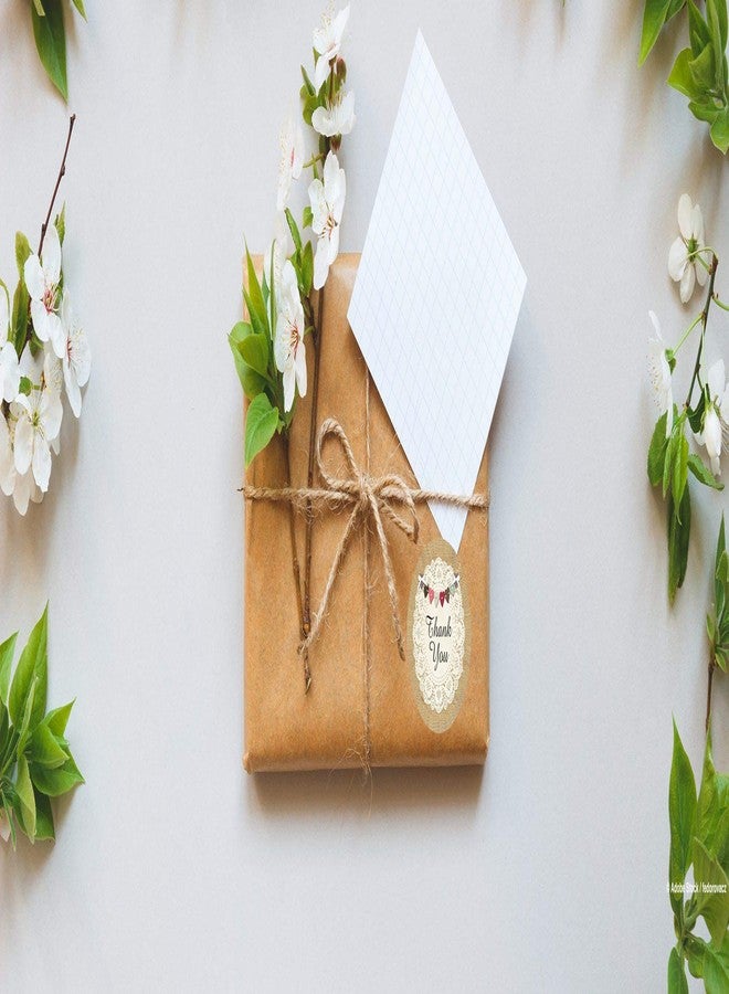 D2C GiftWrap Thank You Printed Sticker D3, Ideal for Gift Wrapping, Holiday Card, Greeting Card, Decor, Corporate Gifts (60) - Image 5